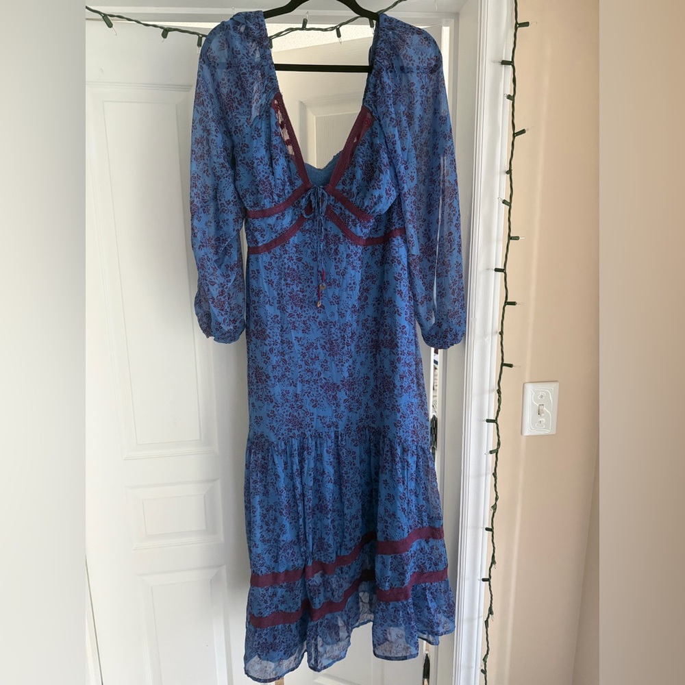 NWT Free People Calloway Maxi Dress Size Medium - Picture 4 of 7